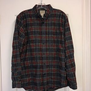 LL Bean Flannel Shirt. 298167 slightly fitted. Size M-Reg.